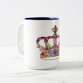 Tasse 2 Couleurs Graffiti (Devant gauche)