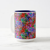 Tasse 2 Couleurs Graffiti de rue (Devant gauche)