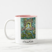 Tasse 2 Couleurs Graffiti Frida Kahlo (Gauche)