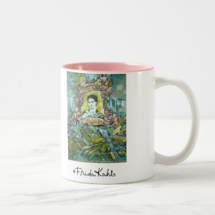 Tasse 2 Couleurs Graffiti Frida Kahlo