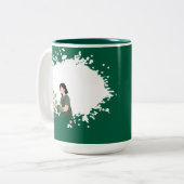 Tasse 2 Couleurs Graffiti & Garden (Devant gauche)