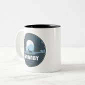Tasse 2 Couleurs Granby Provincial Park Deer (Devant gauche)