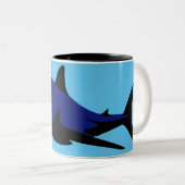 Tasse 2 Couleurs Grand blanc (Devant droit)