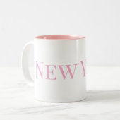 Tasse 2 Couleurs Grand bol de café (Devant gauche)