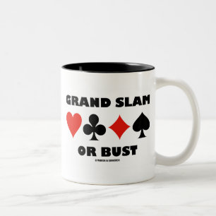 Tasse 2 Couleurs Grand Chelem Ou Pont Poussière Jeu Quatre Costume
