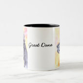 Tasse 2 Couleurs Grand Dane (Centre)