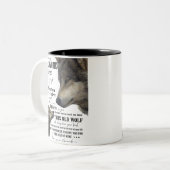 Tasse 2 Couleurs Grand-fille (Devant gauche)