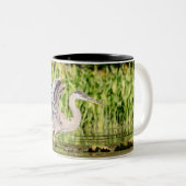 Tasse 2 Couleurs Grand héros bleu (Devant droit)