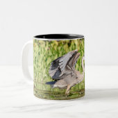 Tasse 2 Couleurs Grand héros bleu (Devant gauche)