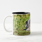 Tasse 2 Couleurs Grand héros bleu (Gauche)