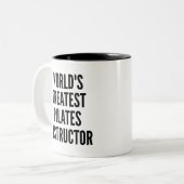 Tasse 2 Couleurs Grand instructeur Pilates Mondes (Devant gauche)