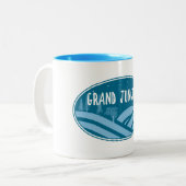 Tasse 2 Couleurs Grand Junction Colorado Extérieur (Devant gauche)