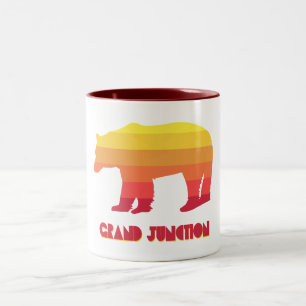 Tasse 2 Couleurs Grand Junction Colorado Ours Arc-en-Ciel