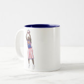 Tasse 2 Couleurs Grand Lofton facile (Devant gauche)