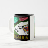 Tasse 2 Couleurs Grand-Luisant (Devant gauche)