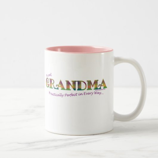 TASSE 2 COULEURS GRAND-MAMAN FIÈRE (Droit)