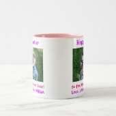 Tasse 2 Couleurs Grand-mère de Pâques Meilleur Enfants (Centre)