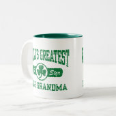 Tasse 2 Couleurs Grand-mère irlandais (Devant gauche)