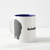Tasse 2 Couleurs Grand nez Terre-Neuve (Devant gauche)