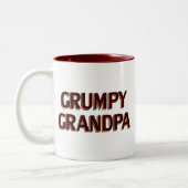 Tasse 2 Couleurs Grand-papa grincheux (Gauche)