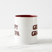 Tasse 2 Couleurs Grand-papa grincheux (Centre)