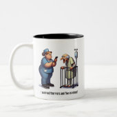 Tasse 2 Couleurs Grand-père de l'infirmière dans le temps écoulé (Gauche)