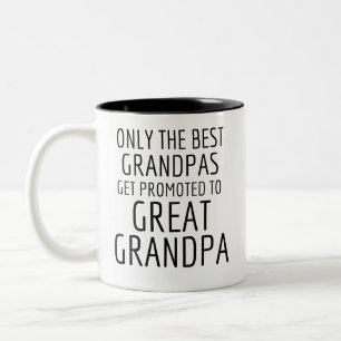Tasse 2 Couleurs Grand-Pères Seulement Les Meilleurs Grandpas Obten