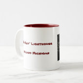 Tasse 2 Couleurs "Grand" phare rouge… (Devant gauche)