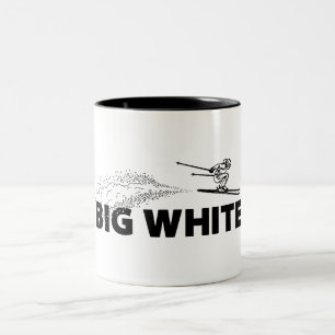 Tasse 2 Couleurs Grand Sauteur de Big White en Colombie-Britannique