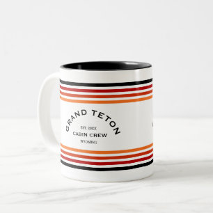 Tasse 2 Couleurs Grand Teton Cabine Club Custom Crest Park Stripe
