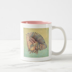 Tasse 2 Couleurs Grande conque en pastel Shell