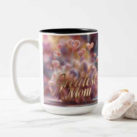 Tasse 2 Couleurs Grande maman (Avec donut)