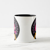 Tasse 2 Couleurs Grande soeur de basculage blonde (Centre)