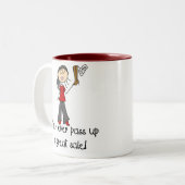 Tasse 2 Couleurs Grande vente Musique (Devant gauche)