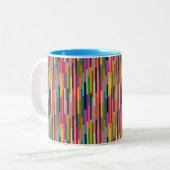 Tasse 2 Couleurs Grandes Couleurs Minces (Devant gauche)