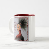 Tasse 2 Couleurs Grandes culottes de fille (Devant gauche)