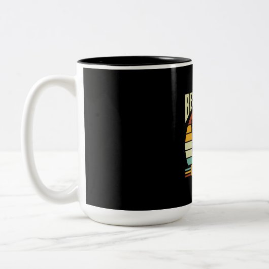Tasse 2 Couleurs Grandfather Quotes | Best Cat Dad Ever (Gauche)
