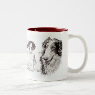 Tasse 2 Couleurs Grandir à Borzoi