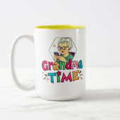 Tasse 2 Couleurs Grandma Time (Gauche)