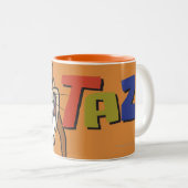 Tasse 2 Couleurs Gras TAZ™ (Devant droit)
