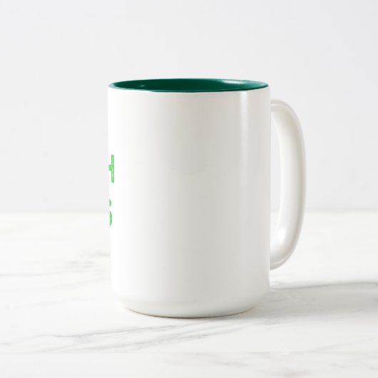 Tasse 2 Couleurs Grass tactile (Devant droit)