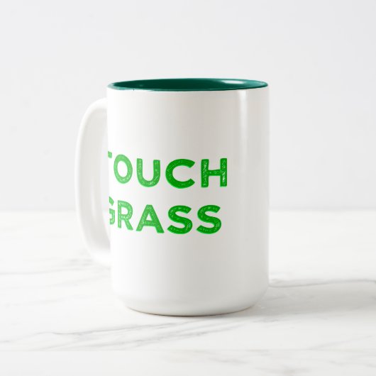 Tasse 2 Couleurs Grass tactile (Devant gauche)