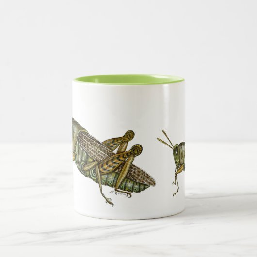 Tasse 2 Couleurs Grasshopper vert (Centre)