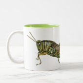 Tasse 2 Couleurs Grasshopper vert (Gauche)