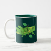 Tasse 2 Couleurs Grasshopper vert (Gauche)