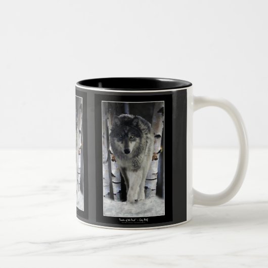 Tasse 2 Couleurs GRAY PACK WOLF, collection (Droit)