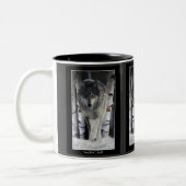 Tasse 2 Couleurs GRAY PACK WOLF, collection (Gauche)