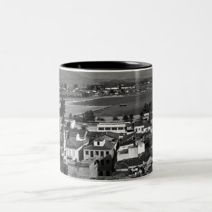 Tasse 2 Couleurs Grèce vintage Delphes Ancien palais Athènes