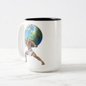 Tasse 2 Couleurs Greek Mythology God Atlas (Devant gauche)
