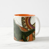 Tasse 2 Couleurs green (Devant droit)
